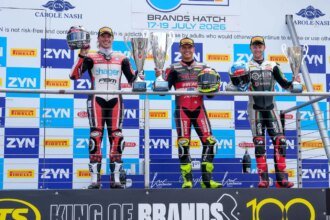 Kyle Ryde, Scott Redding, Max Cook BSB, Race 2, 2026, Brands Hatch