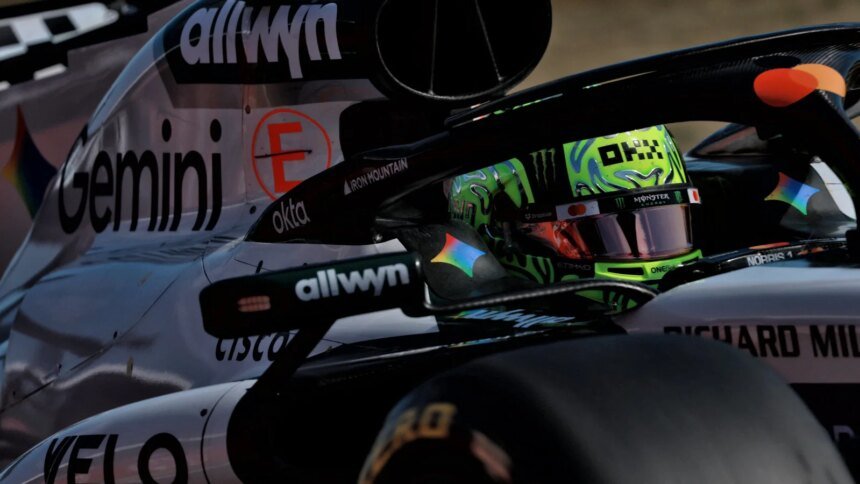Norris at SIlverstone