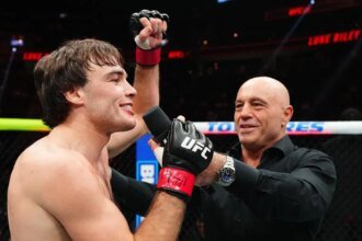Luke Riley responds to Joe Rogan after criticism of controversial UFC 329 knockout win