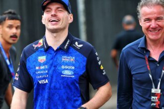 Verstappen and his manager Vermeulen