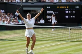 Muchova ends Gauff's losing streak in Wimbledon semifinals