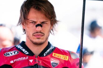 Nicolo Bulega, 2026 UK WorldSBK, grid. Credit: Tony Goldsmith.