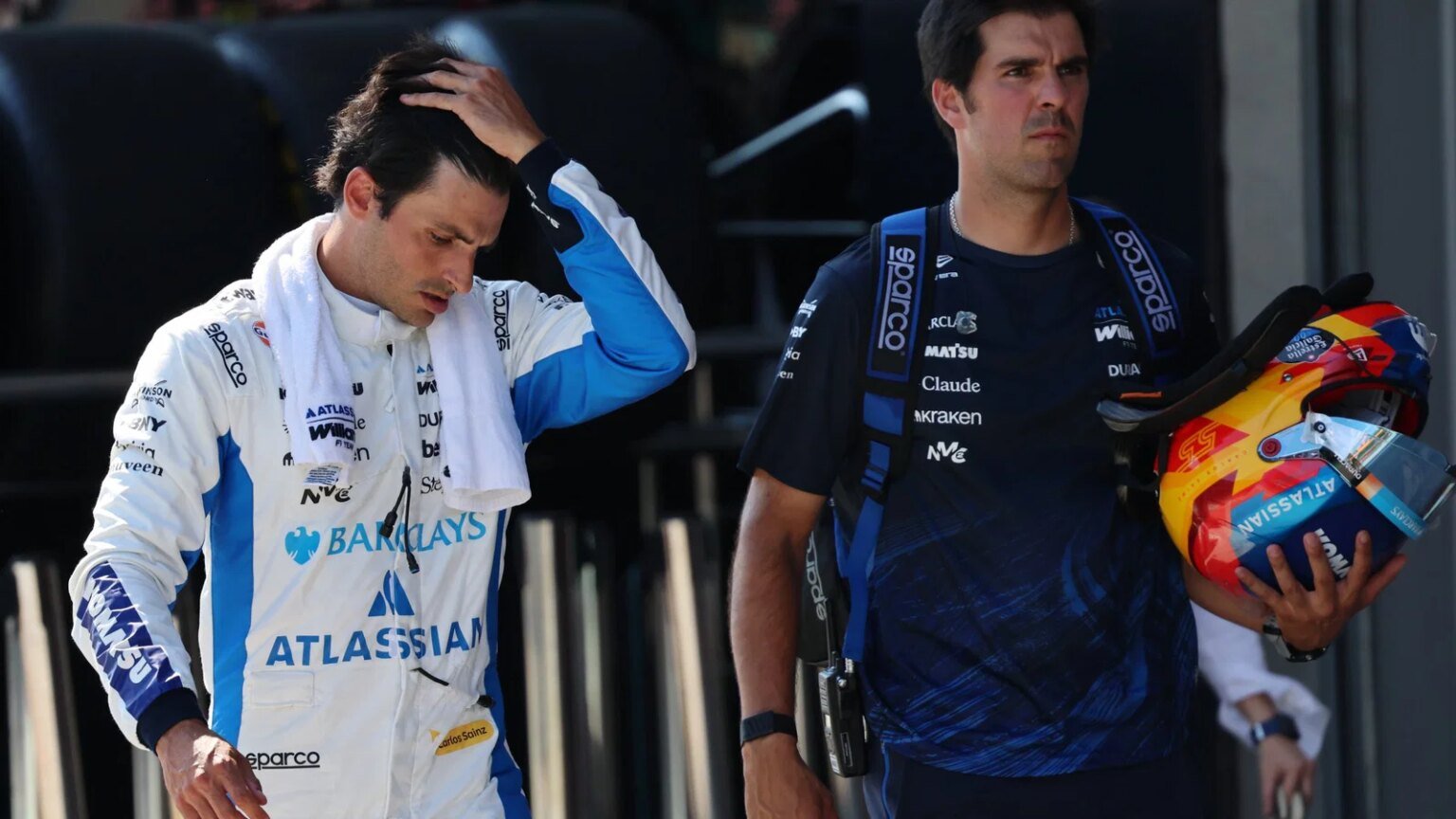 Carlos Sainz at the Austria Grand Prixc