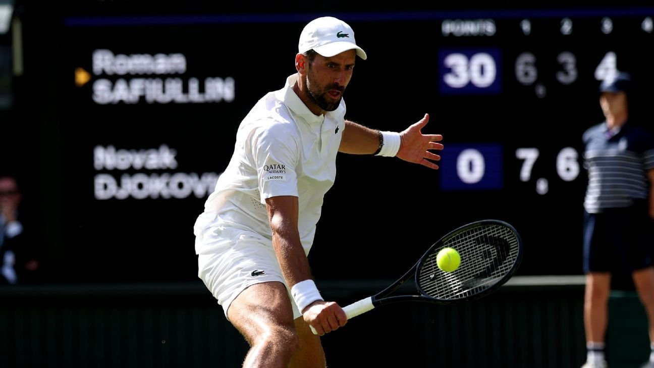 Slicing is not yet a dead art at Wimbledon