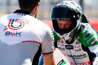Alex Lowes, 2026 UK WorldSBK, grid. Credit: Tony Goldsmith.