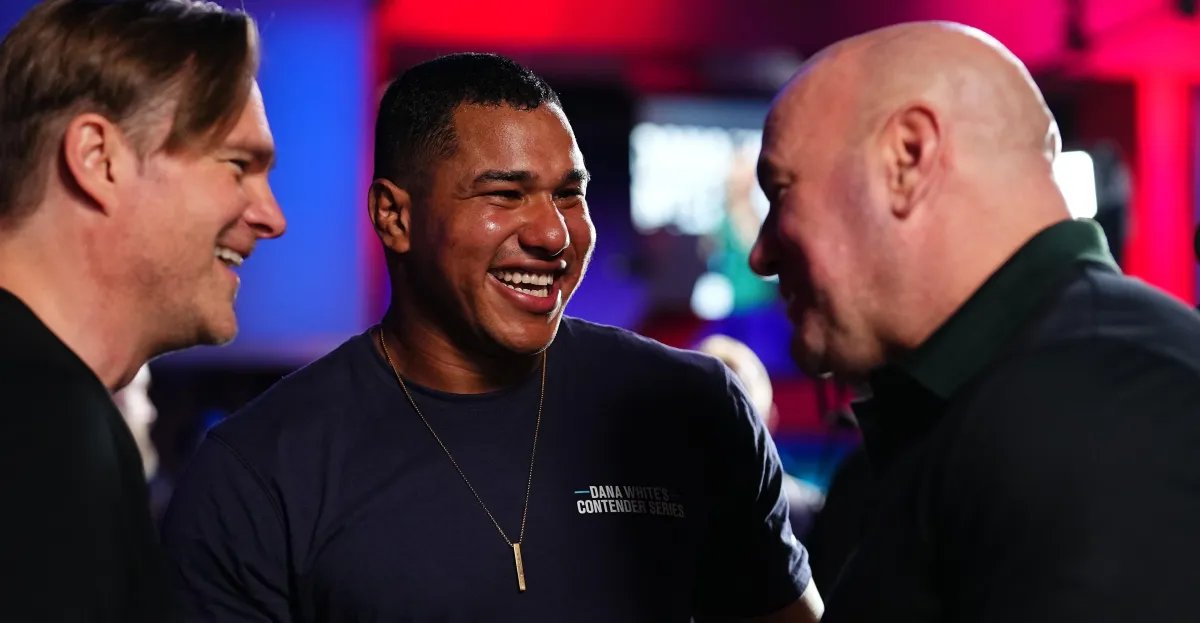 UFC Oklahoma City rookie Levi Rodriguez Jr. is confident he can become a three-division champion