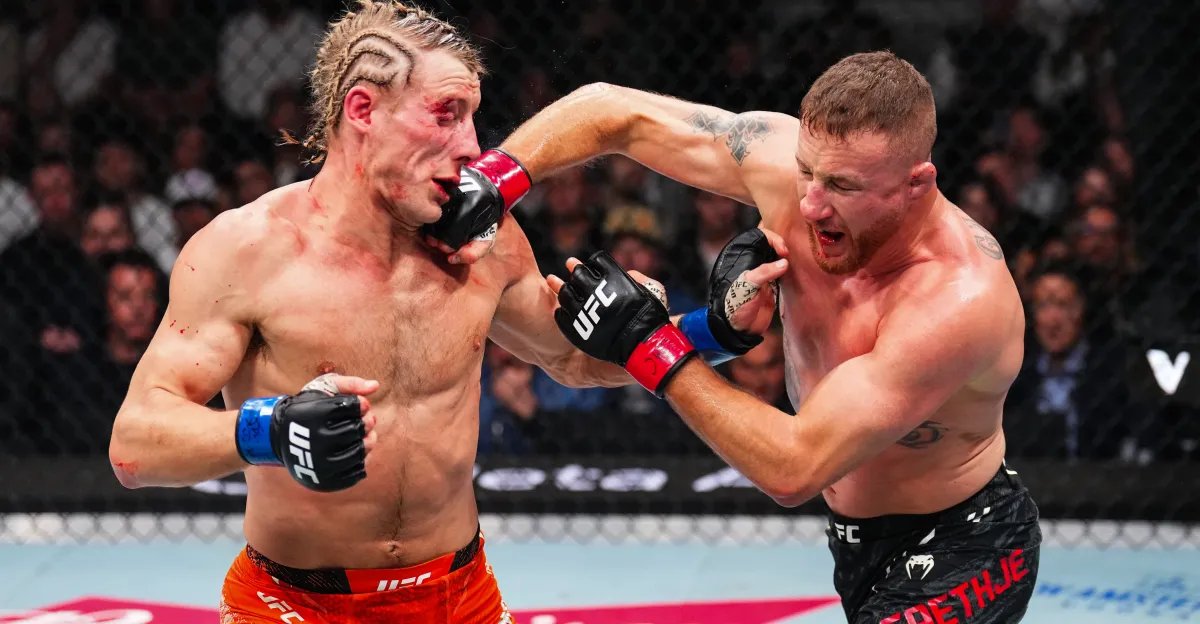 UFC champion Justin Gaethje has no interest in Paddy Pimblett rematch