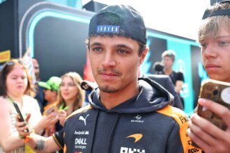 Norris at Silverstone