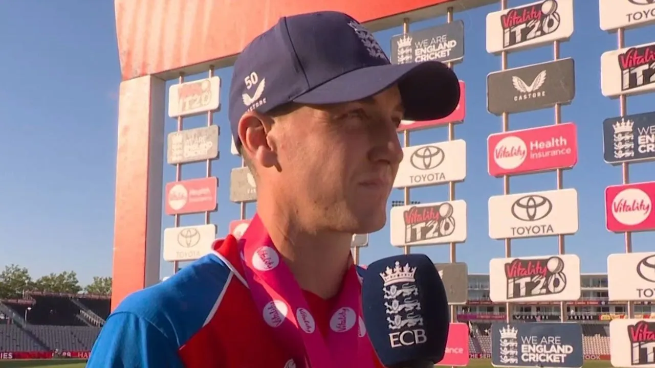 Harry Brook hails England