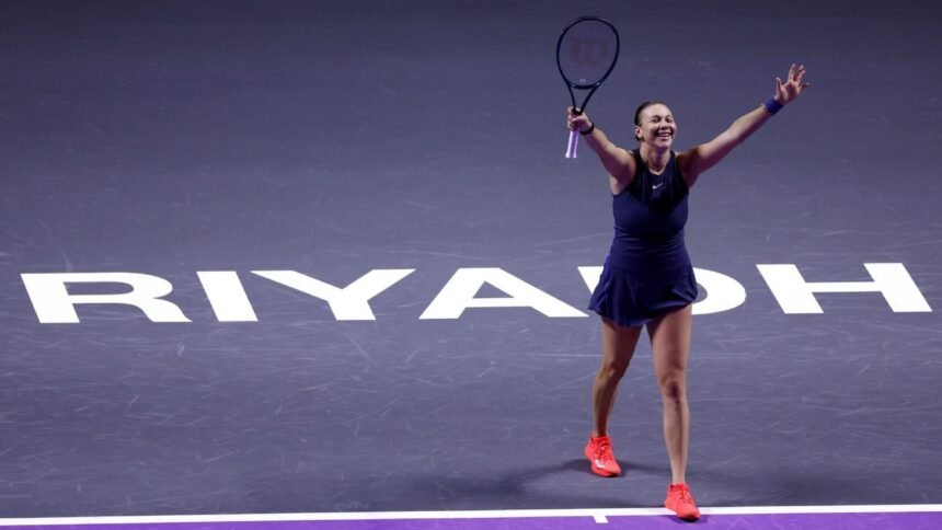 WTA changes course, moves final from Riyadh to Indian Wells