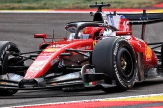 Leclerc claimed a strong second at Spa