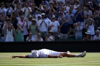 Wildcard Arthur Ferry defeats Flavio Cobolli to advance to Wimbledon semi-finals