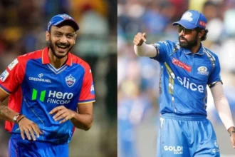 DC vs MI Axar Patel and Hardik Pandya