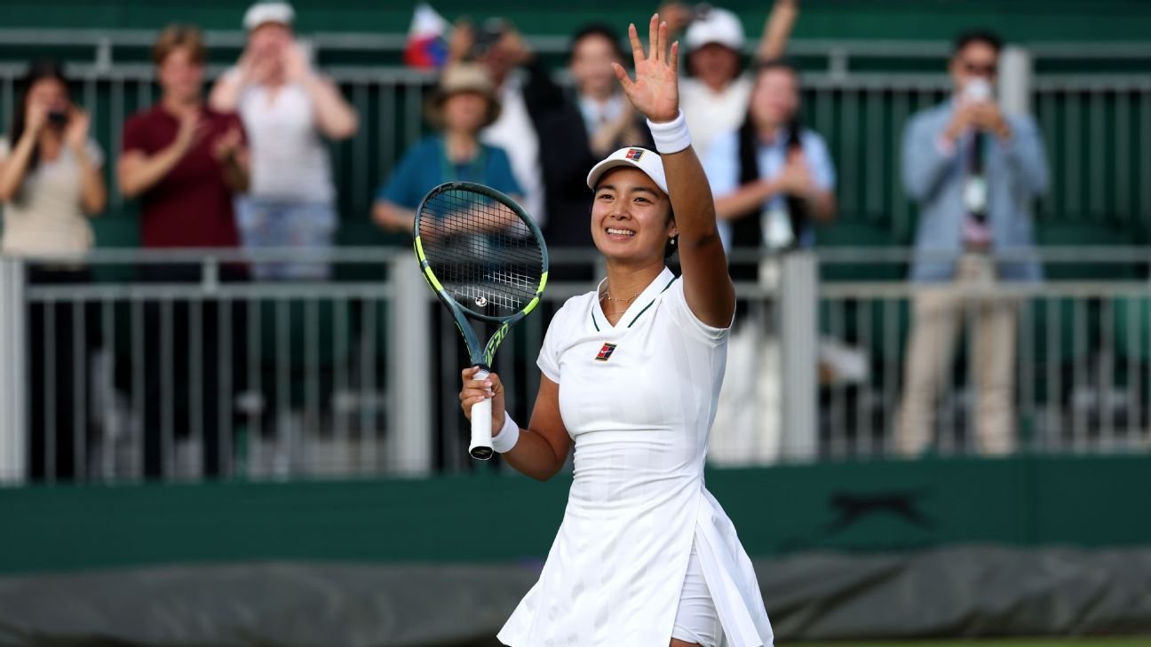 Alex Ila defeats Renata Sarazua to advance to Wimbledon second round