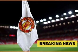 Manchester United corner flag
